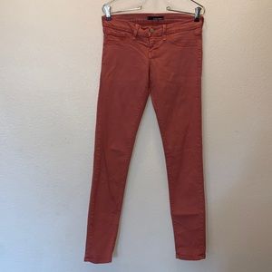 Flying Monkey rust color skinny jeans